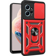 Case for Xiaomi Redmi Note 12 4G, CamShield Slide, red