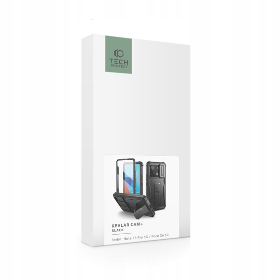 Tech-Protect Kevlar Cam+ Case for Redmi Note 13 Pro 5G / POCO X6