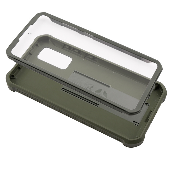 Armored case for Samsung Galaxy S20 FE, Dexnor Full Body, green