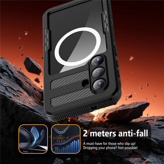 REDPEPPER waterproof case for Samsung Galaxy S26, black