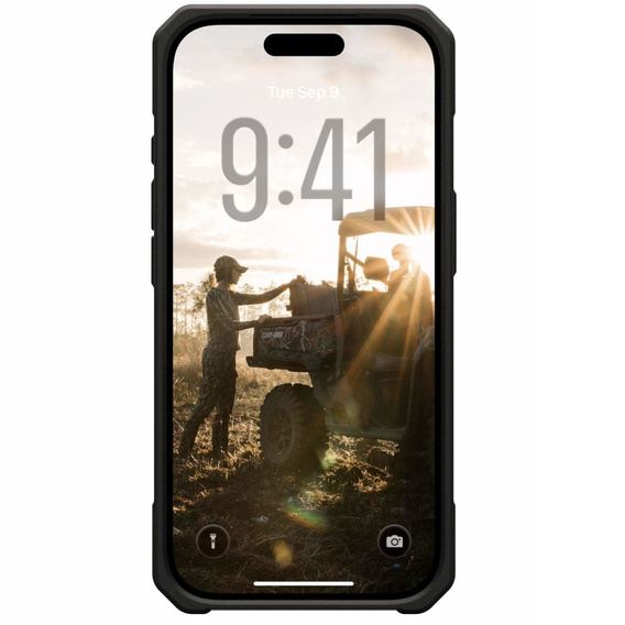 Urban Armor Gear case for iPhone 17 Pro Max, Monarch Pro Kevlar MagSafe, Carbon Fiber