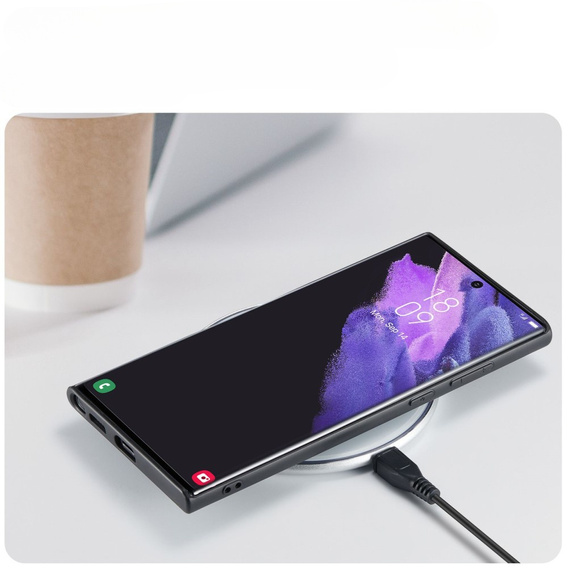 Case for Samsung Galaxy S23 Ultra, DG.MING 2in1, red