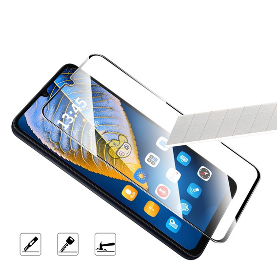 ENKAY Tempered Glass for Xiaomi Redmi 14C / Xiaomi Poco C75, black