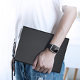 Case + keyboard Apple iPad Pro 13" 7 gen. 2024, Dux Ducis TouchPad Leather Pen Slot, black