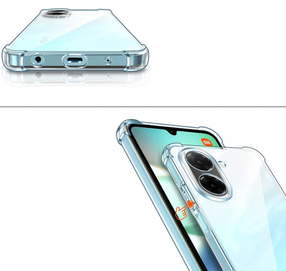 Case for Xiaomi Redmi A5, Dropproof, transparent