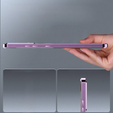 Camera Protection Case for Samsung Galaxy S20 FE, CamShield MagSafe, transparent / purple