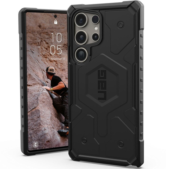 Urban Armor Gear Case for Galaxy S24 Ultra, Pathfinder MagSafe, black