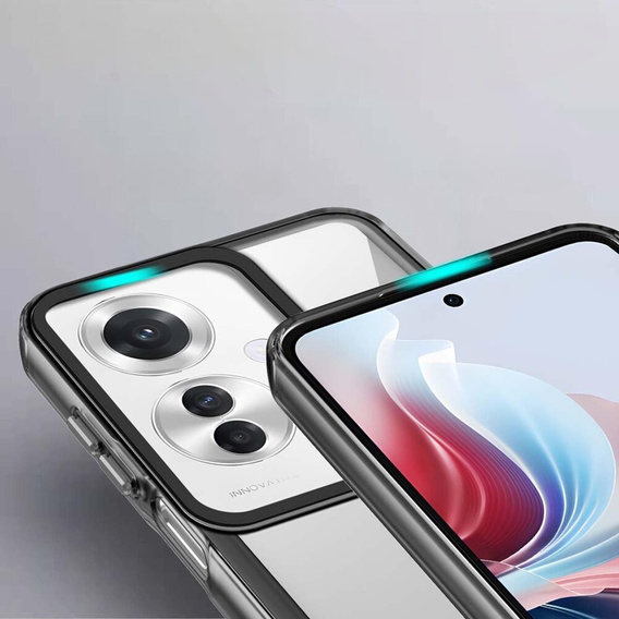 Case for Oppo Reno 11F 5G, Fusion Hybrid, transparent