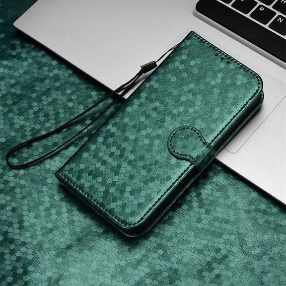 Flip case for Oppo Reno 11F 5G, Wallet Rhombus, green