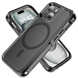 Case for iPhone 15 Plus, MagForce MagSafe, black