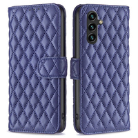 Flip case for Samsung Galaxy A56, Wallet, BINFEN COLOR, blue