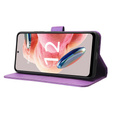 Flip case for Xiaomi Redmi Note 12 4G, Wallet Smart Magnet, purple
