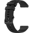 Silicone strap for Huawei Watch GT Runner / GT 3 46mm, Black