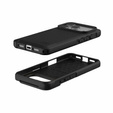 Urban Armor Gear case for iPhone 17 Pro Max, Metropolis LT MagSafe Kevlar, Kevlar Black