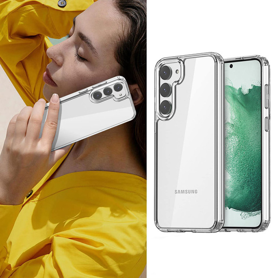 Case for Samsung Galaxy S23, Fusion Hybrid, transparent