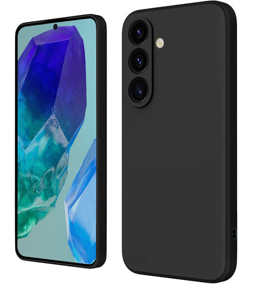Thin Case for Samsung Galaxy M55 5G, Slim, black