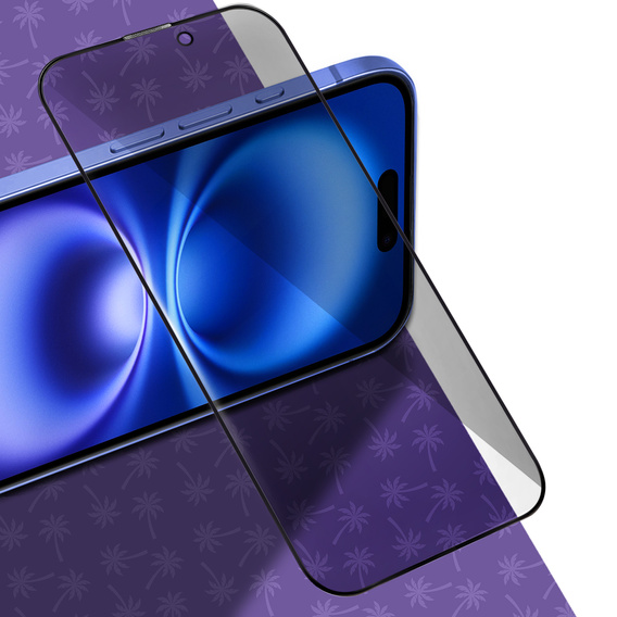 Shy Palm Privacy Tempered Glass for iPhone 16