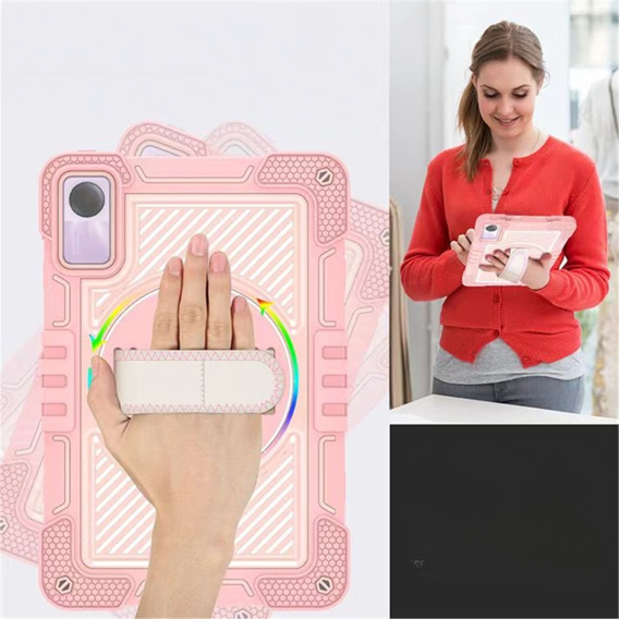 Case for Xiaomi Redmi Pad SE 11", Armoured Protective, pink