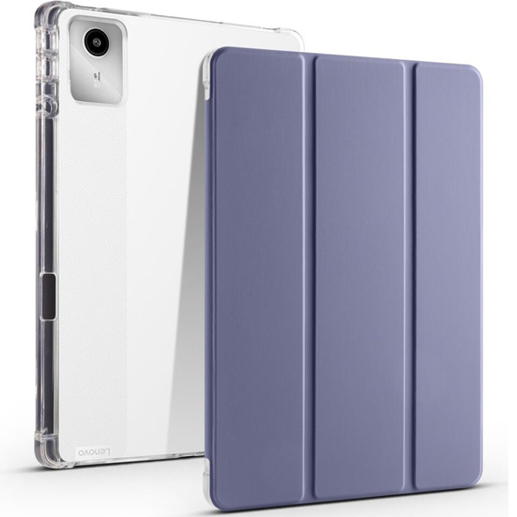 Case for Lenovo Tab M11, Smartcase Hybrid, with stylus space, purple