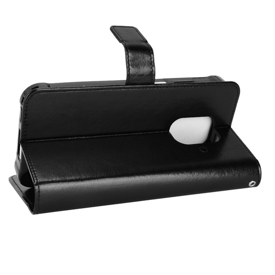 Flip case for Ulefone Power Armor 14 4G/14 Pro 4G, Crazy Horse Wallet, black
