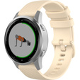 Silicone strap for 18mm do Garmin Vivomove 3S / Vivoactive 4S, Beige
