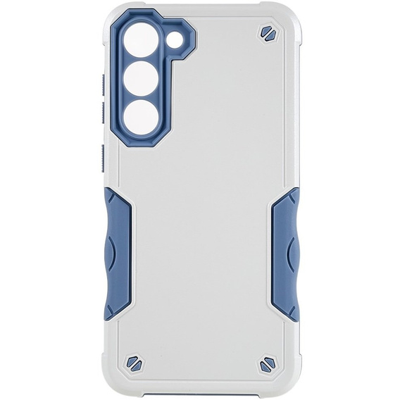 Armored case for Samsung Galaxy S23 Plus, Dual-Layer, white