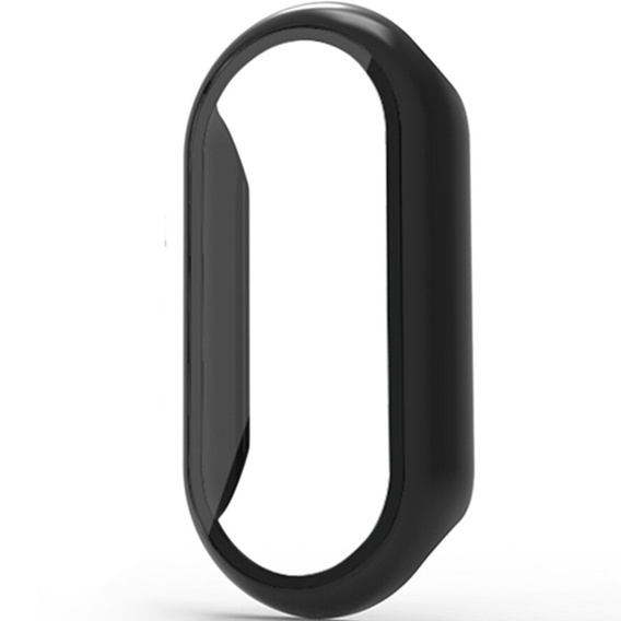 2in1 Case + Tempered Glass for Xiaomi Smart Band 10 / 9 / 8, black
