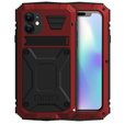 Armored case for iPhone 11, R-JUST, red / black