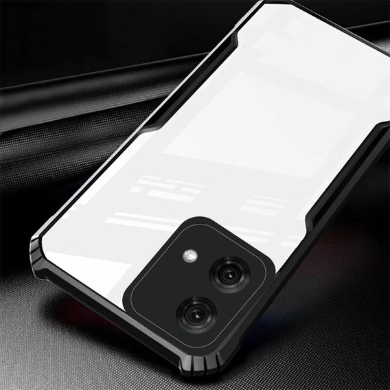 Case for Motorola Moto G84, AntiDrop Hybrid, black