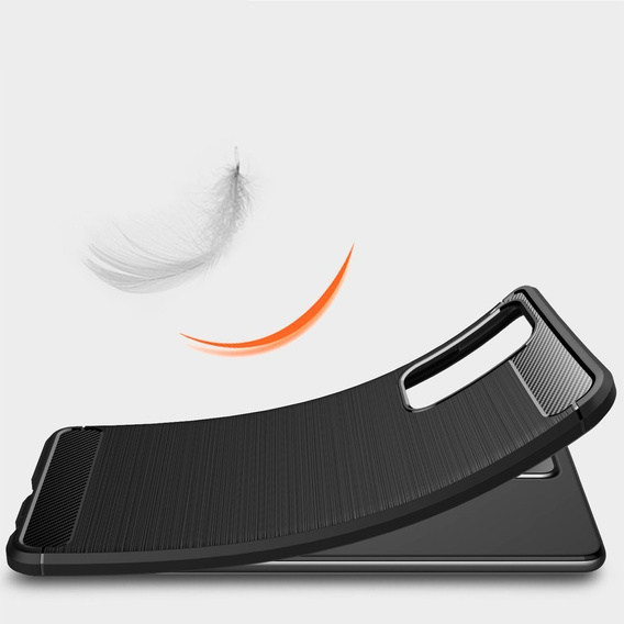 Case for Samsung Galaxy A72 5G / A72 LTE, Carbon, black
