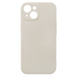 Case for iPhone 15 Plus, Silicone Lite, beige