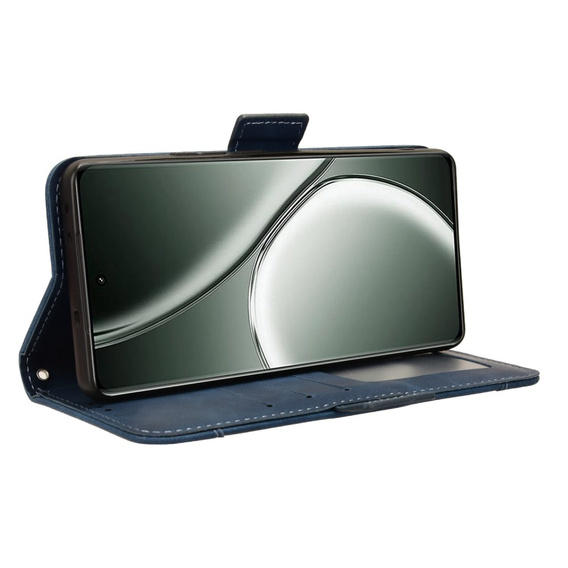 Flip case for Realme GT 6 / 6T, Card Slot, dark blue