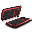 Case for iPhone 13, R-JUST, armoured, red