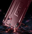Armored case for iPhone XS Max, Dexnor Full Body, red