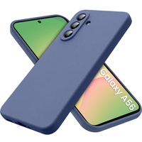 Case for Samsung Galaxy A56 5G, Silicone Lite, dark blue