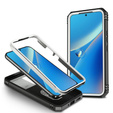 Case for Samsung Galaxy A54 5G, CamShield Slide, white / black