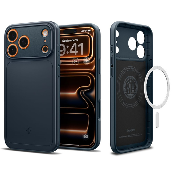 Spigen Thin Fit Mag Case – with MagSafe for iPhone 17 Pro Max