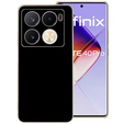 Case for Infinix Note 40 Pro, Glamour CamShield, black