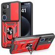 Case for Vivo Y19s, CamShield Slide, red