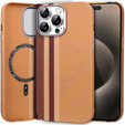 MagSafe's iPhone 15 Pro Case, Carbon Fiber, yellow