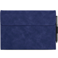 Case for Microsoft Surface Pro 9, Wallet Pen Slot, dark blue