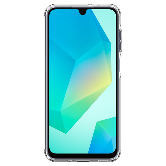 Spigen case for Samsung Galaxy A16 4G / 5G, Ultra Hybrid, transparent + 9H Tempered Glass