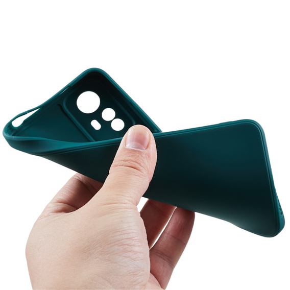 Case for Xiaomi Redmi Note 12S, Silicone Lite, green