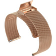 Milanese bracelet 18mm for Garmin Vivoactive 4S, Black