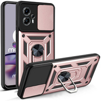 Case for Motorola Moto G13 / G23, CamShield Slide, pink rose gold
