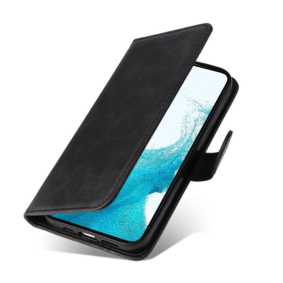 Flip case for Samsung Galaxy A34 5G, Leather Wallet, black