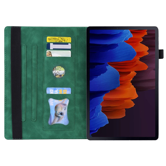 Case for Samsung Galaxy Tab S10 FE+ Plus, Classic, with space for stylus, black