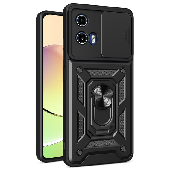 Case for Motorola Moto G24 / G24 Power / G04, CamShield Slide, black