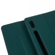 Case + keyboard Galaxy Tab S7+ Plus / S8+ Plus /S7 FE T730 T733, Pen Slot, green