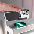 Flip case for iPhone 14, RFID Wallet MagSafe CamShield, black